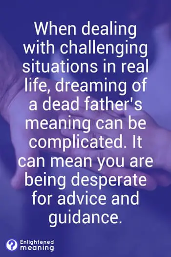 Dreaming of dead father meaning