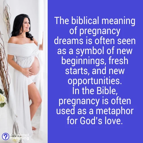 Biblical meaning of dreaming of someone being pregnant