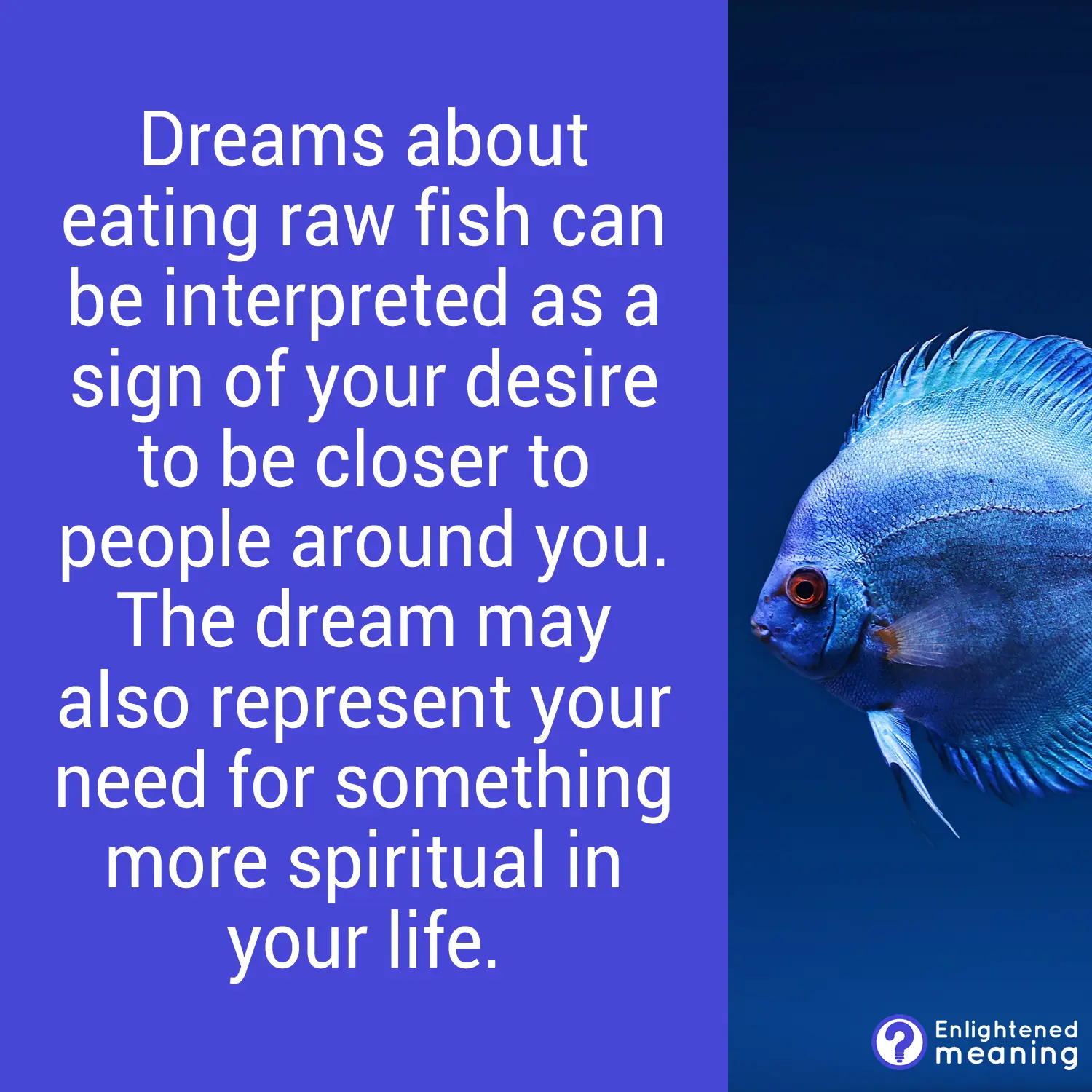 Biblical meaning of fish in dream