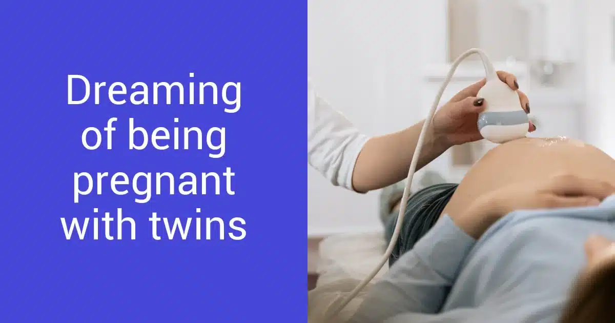 Dreaming of being pregnant with twins