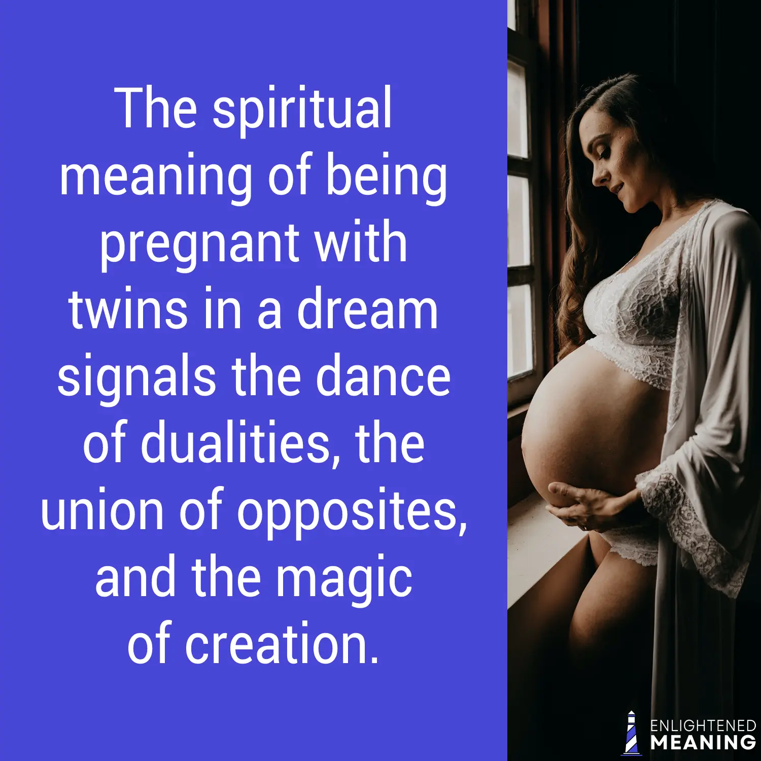 Spiritual meaning of being pregnant with twins in a dream