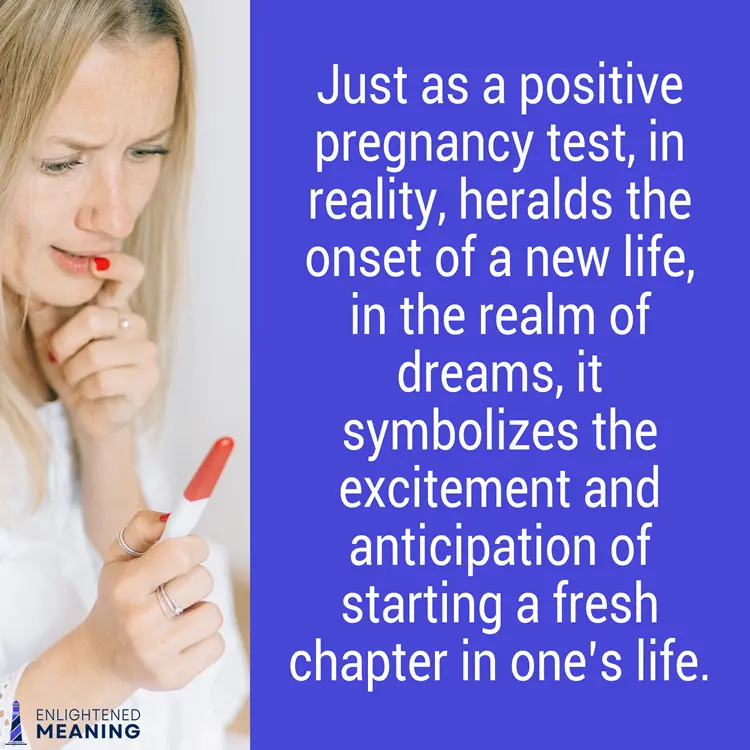 Dream About Taking a Pregnancy Test and It Was Positive
