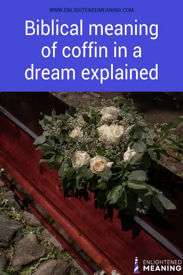 Coffin in a dreams explained
